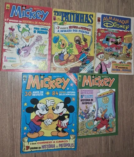 Gibis: A História de Patópolis - Coleção em 5 volumes