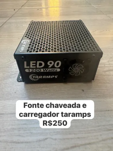 Fonte chaveada e carregador taramps