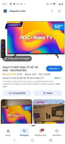 Tv roku 50 polegadas 