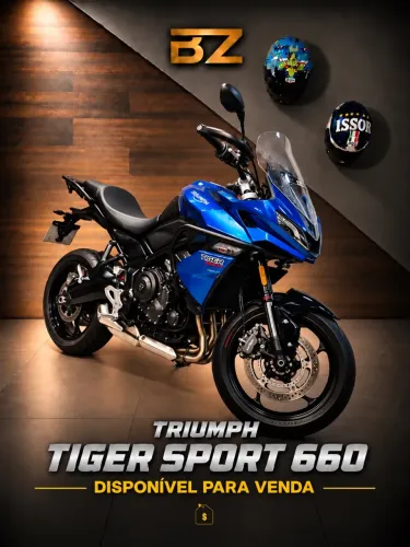TRIUMPH TIGER SPORT 660 - Impecável