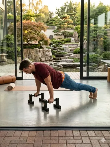 Paralelas / Apoio Flexão / Calistenia / Paraletes / Crossfit.