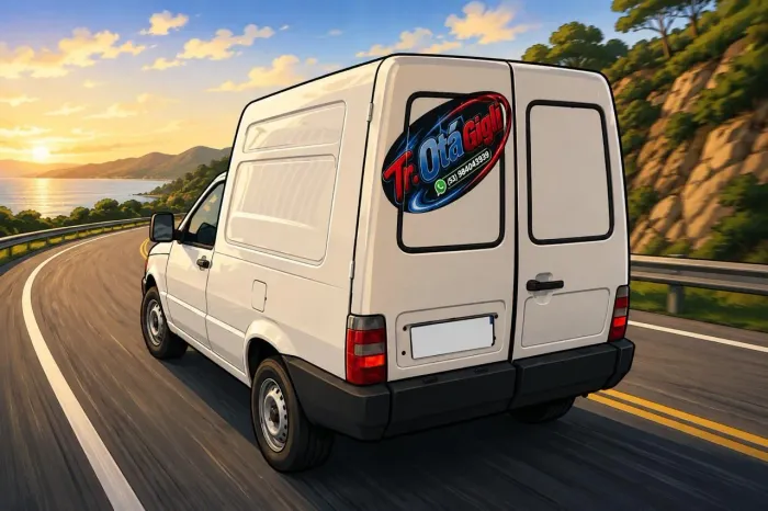 Fretes Fiorino Refrigerada e carga seca até 620 kg Camionete Registrada ANTT