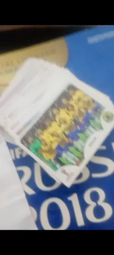 Álbum Copa do mundo 2018 mais álbum jogadores mais promotos repetidos