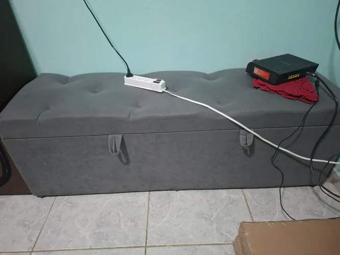 Baú para cama de casal
