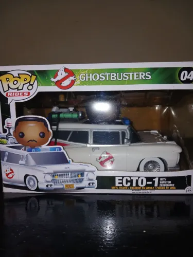 Funko Pop rides Ghostbusters ECTO-1