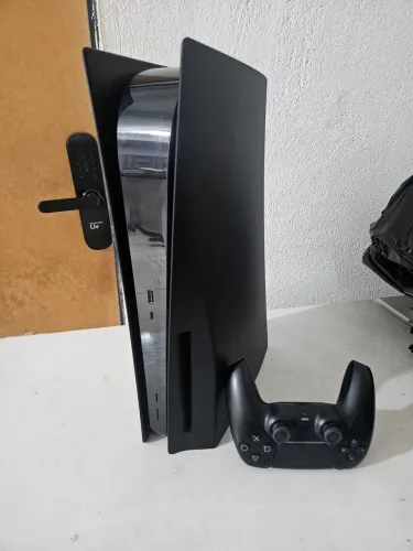 Ps5 fat com leitor seminovo aceitamos usado como parte do pagamento 