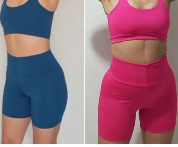 Kit 2 Conjuntos Fitness feminino 