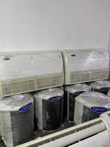 Lote ar condicionado Carrier piso teto 24000 btus