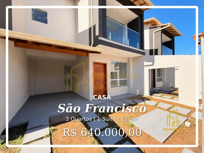 Seu Novo Lar: Casa com 3 Quartos em São Francisco, Próxima ao Mar!