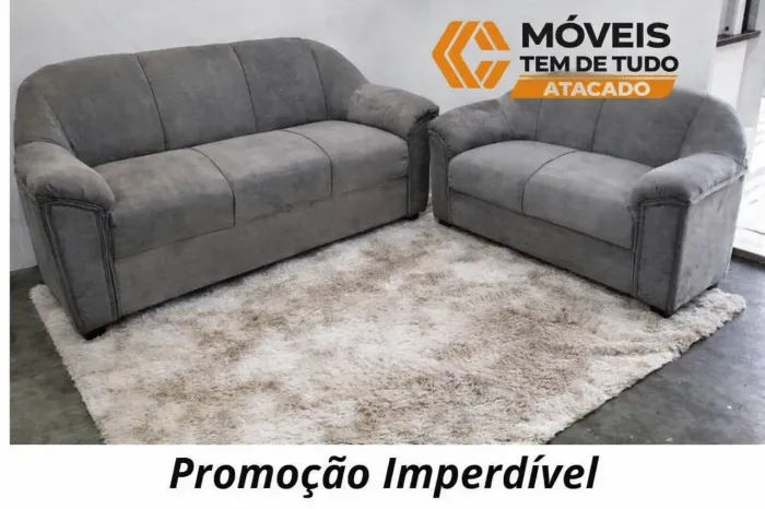 MEGA PROMOÇÃO ?SOFÁ 2/3 lugares 649,99 FRETE GRÁTIS UBERLÂNDIA 