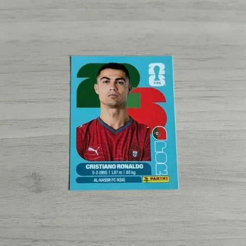 Figurinha do cristiano Ronaldo normal
