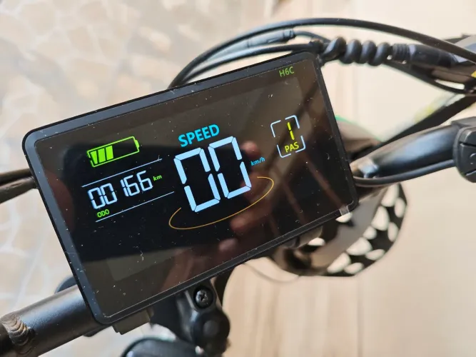 Bicicleta elétrica inox v9 zerada