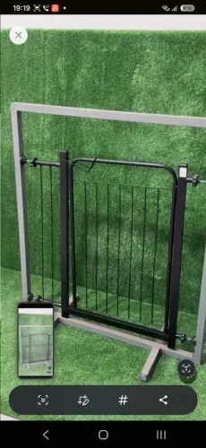 2 Portões Pet Grade Proteção Cachorro 69 A 84 Cm Cães e bebês.
