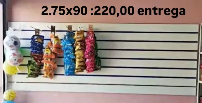 Painel para loja em mdf