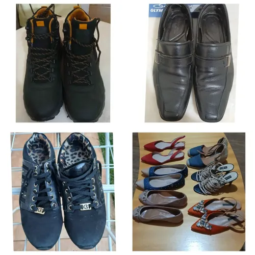 Calçados feminino e masculino