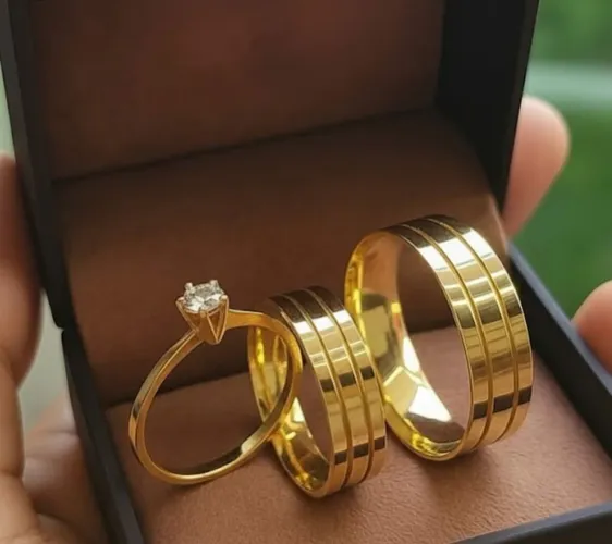 Alianças casamento