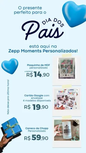 Plaquinhas MDF Dia dos Pais