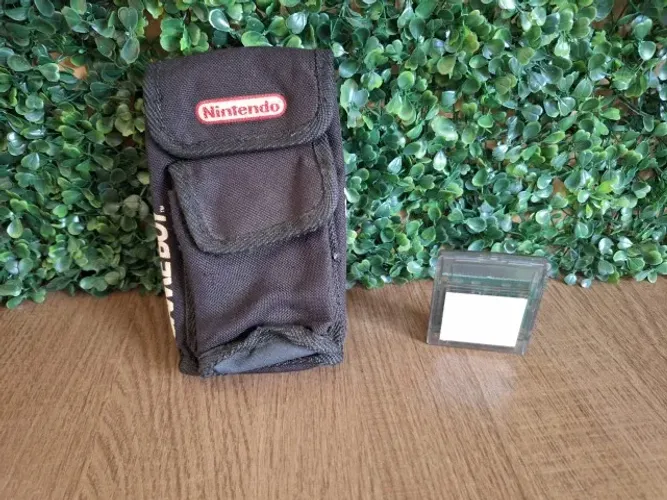 Bolsa game boy classic com cartucho original paper boy game boy color