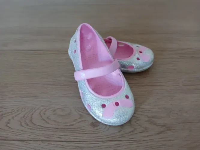 Sapatilha Kids Crocs Glitter Rosa