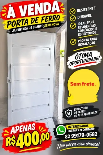 Porta de ferro