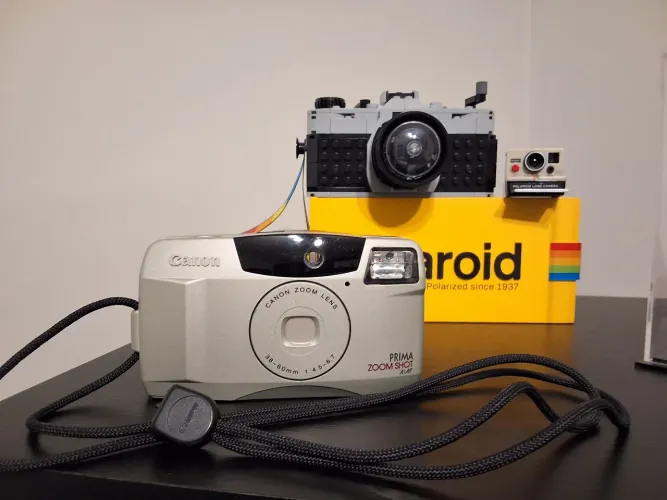 Canon Prima Zoom Shot AF - Câmera Analógica Premium