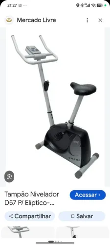 bicicleta ergometrica Caloi classic