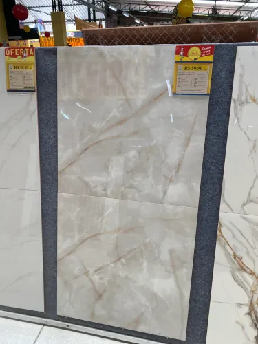 Piso retificado RochaPrime HD 70x70 R$ 59,00 o m2