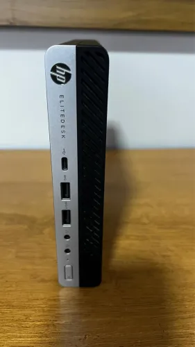 Mini PC HP Elite Desk 800 G4 - i5-8500T 8ª geração - 08GB memória - HD SSD 255G 