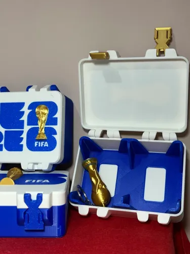 Caixa de figurinhas da copa