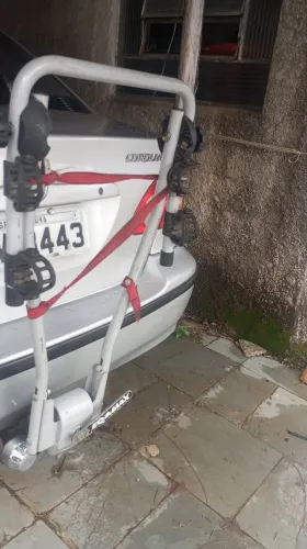 Transbike eequimax traseiro 2 bicicletas fixo engate 