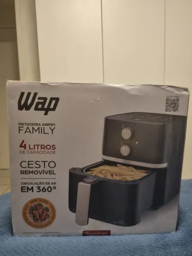 AIR FRYER WAP 4L 220V NA CAIXA E NA EMBALAGEM AINDA, NUNCA ABERTA