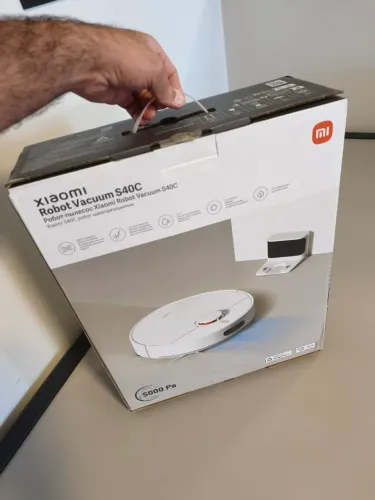 Robô aspirador Xiaomi aspira, varre, passa pano, mapeia, NOVO NA CAIXA