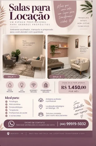 SALAS COMERCIAIS PARA ALUGAR