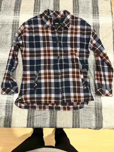 Camisa Xadrez Vans (Manga Longa) - Tamanho P - Usada 1x!