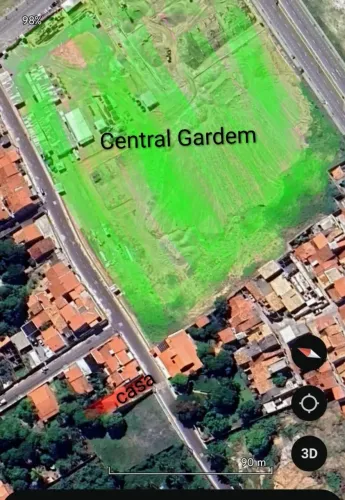 Casa térrea na farolândia com; 3 quartos vizinho á central gardem