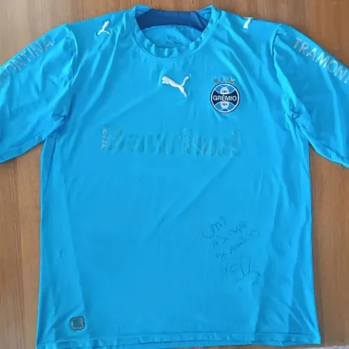 camisa original 2006 grêmio puma celeste tamanho gg