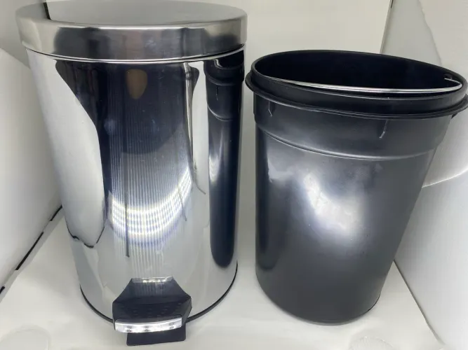 Lixeira inox 5litros