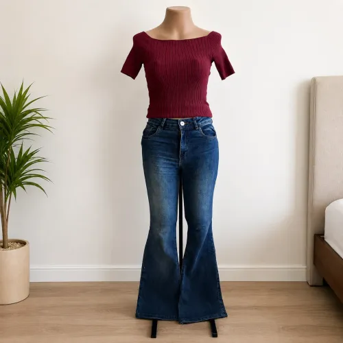 Jeans + Tricô (Amaro)