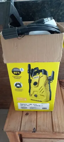 Lavadora de pressão Karcher usada apenas 1 vez