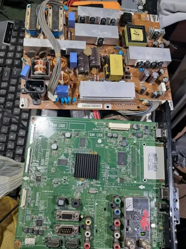Placa principal completa tv LG-32LV2500 com fonte