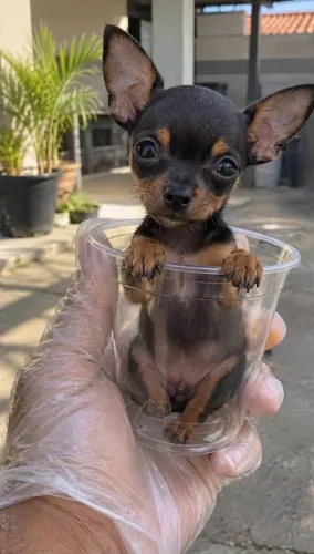 Pinscher Fêmea zero a pronta entrega