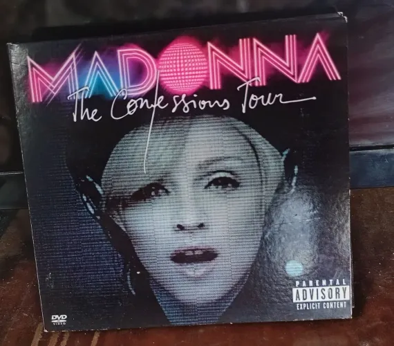 Box dvd e cd Madonna the confessions tour raro 