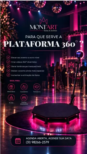 Locação Plataforma Giratória 360°