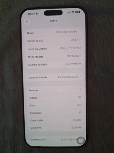 Iphone 17 Pro Max