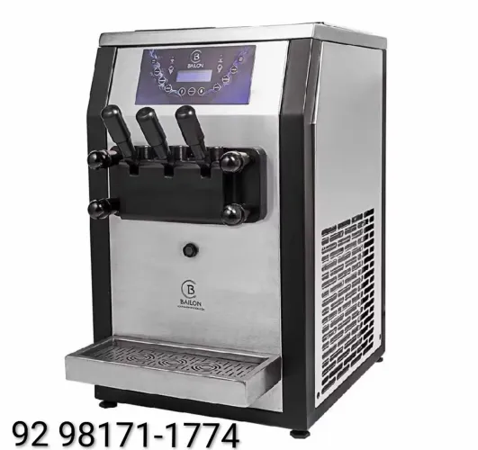 Máquina de sorvete + entrega à domicílio