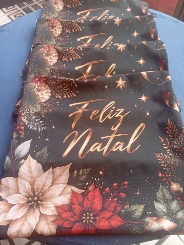 Conjunto com 4 unidades de capas de aluguel mofadas do natal