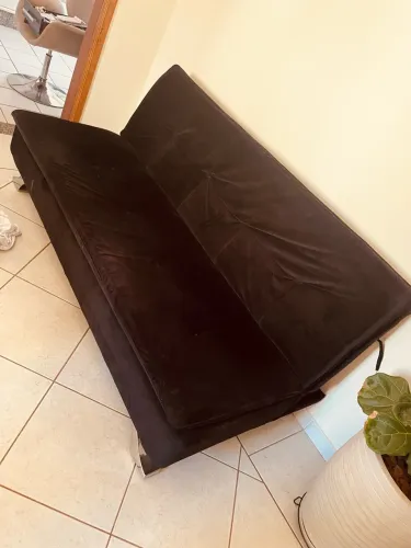 Sofá cama e colchão Ortobom