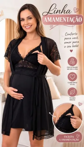 Linha maternidade amamentação