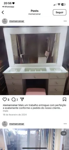 Penteadeira camarim Nova 