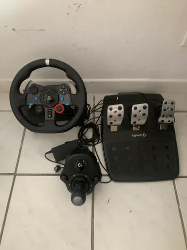 Volante g29 com câmbio